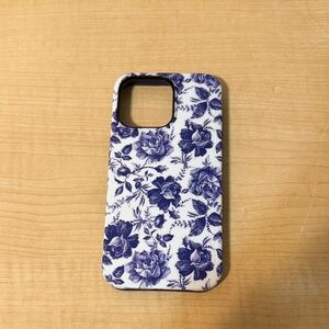 Blue Floral Phone Case